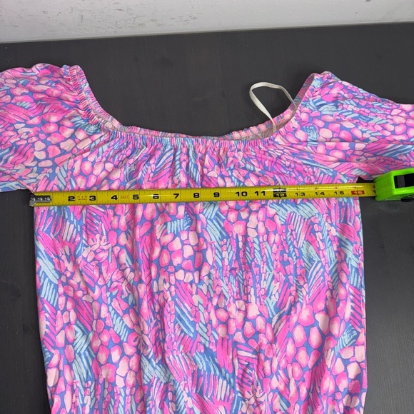 Lilly Pulitzer Lana Skort Romper - Pink Sorbet High Altitude - Picture 7 of 10